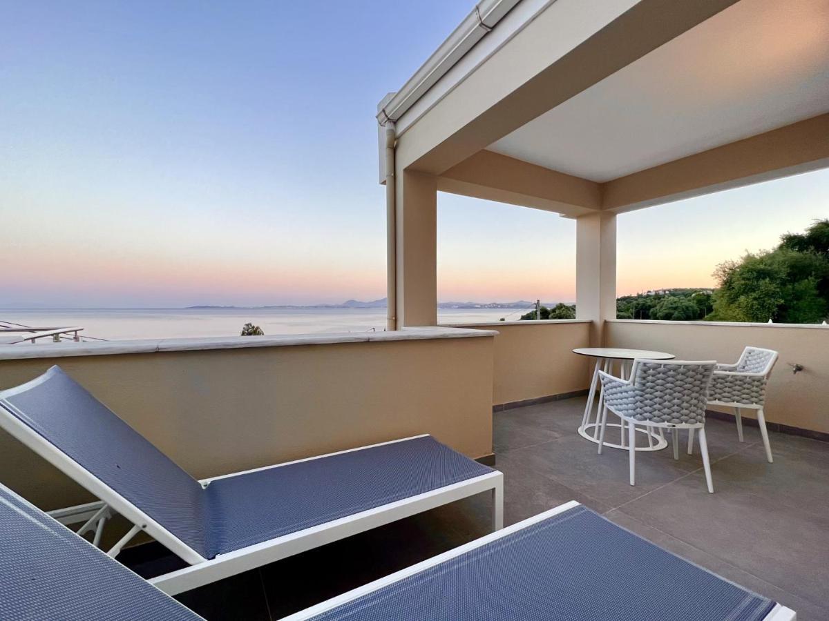 Luxury Villa Barbati Sun With Private Pool By Dadovillas Luaran gambar