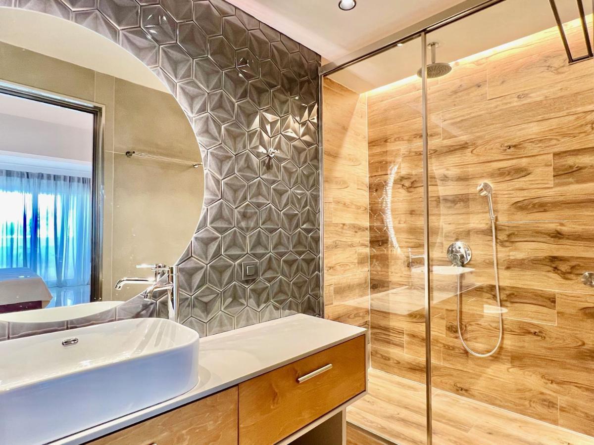 Luxury Villa Barbati Sun With Private Pool By Dadovillas Luaran gambar